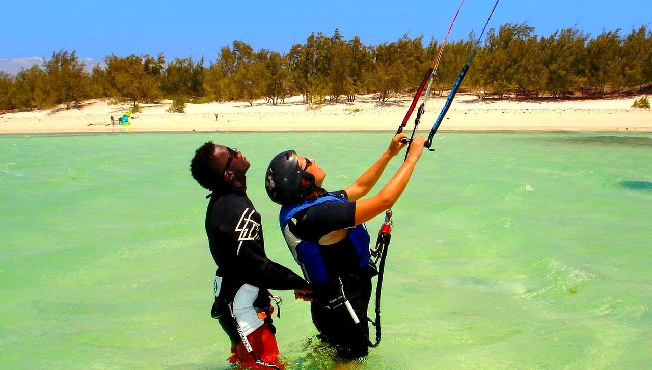 kitesurf debutant