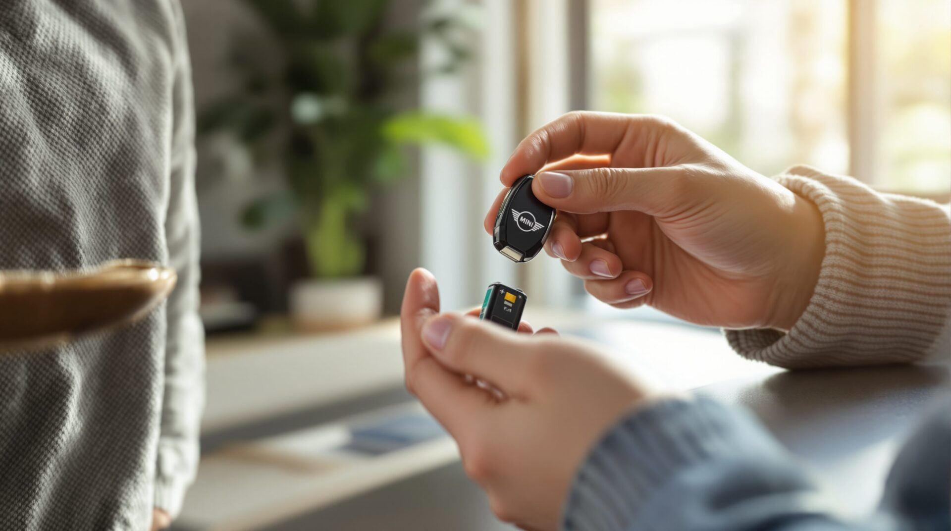 changer pile clef mini